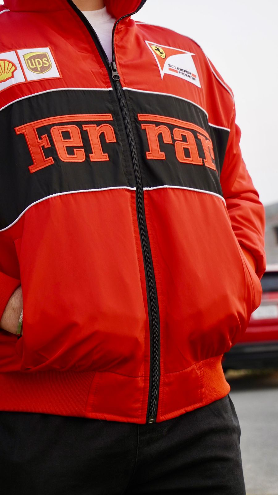 Ferrari Formula 1 Jacket Red | Embroidered